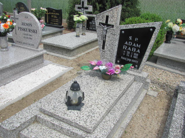 Grób Adam Raba