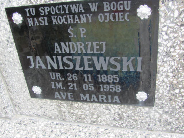Andrzej Janiszewski 1885 Rudna - Grobonet - Wyszukiwarka osób pochowanych
