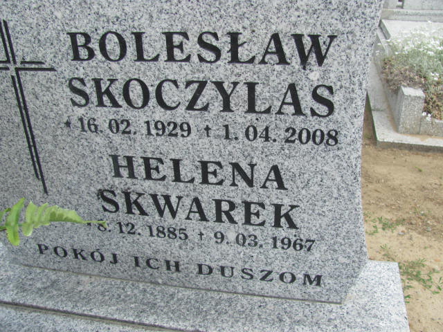 Grób Bolesław Skoczylas
