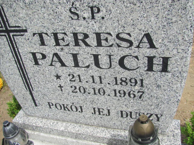 Teresa Paluch 1891 Rudna - Grobonet - Wyszukiwarka osób pochowanych