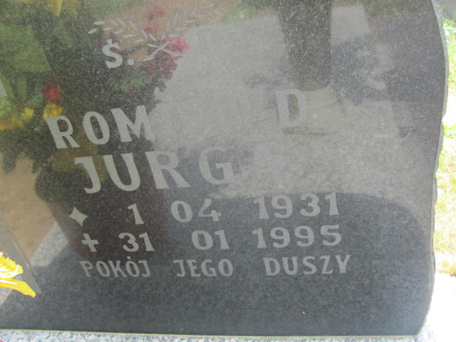 Grób Romuald Jurga