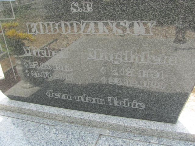 Magdalena Łobodzińska 1921 Rudna - Grobonet - Wyszukiwarka osób pochowanych