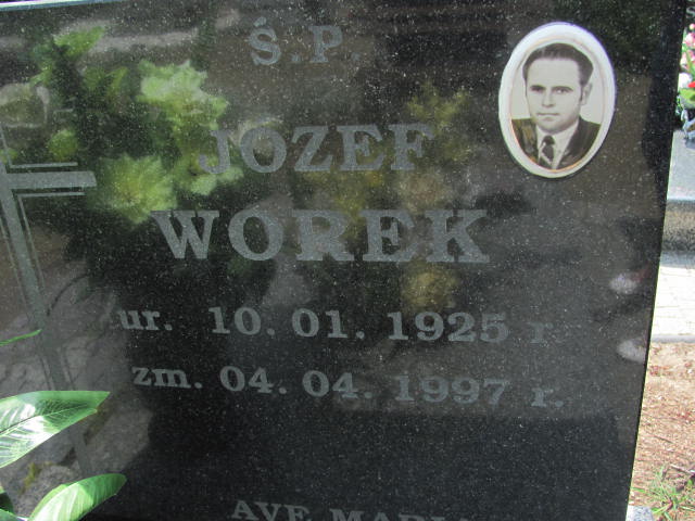 Józef Worek 1925 Rudna - Grobonet - Wyszukiwarka osób pochowanych