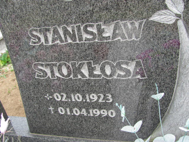 Grób Stanisław Stokłosa
