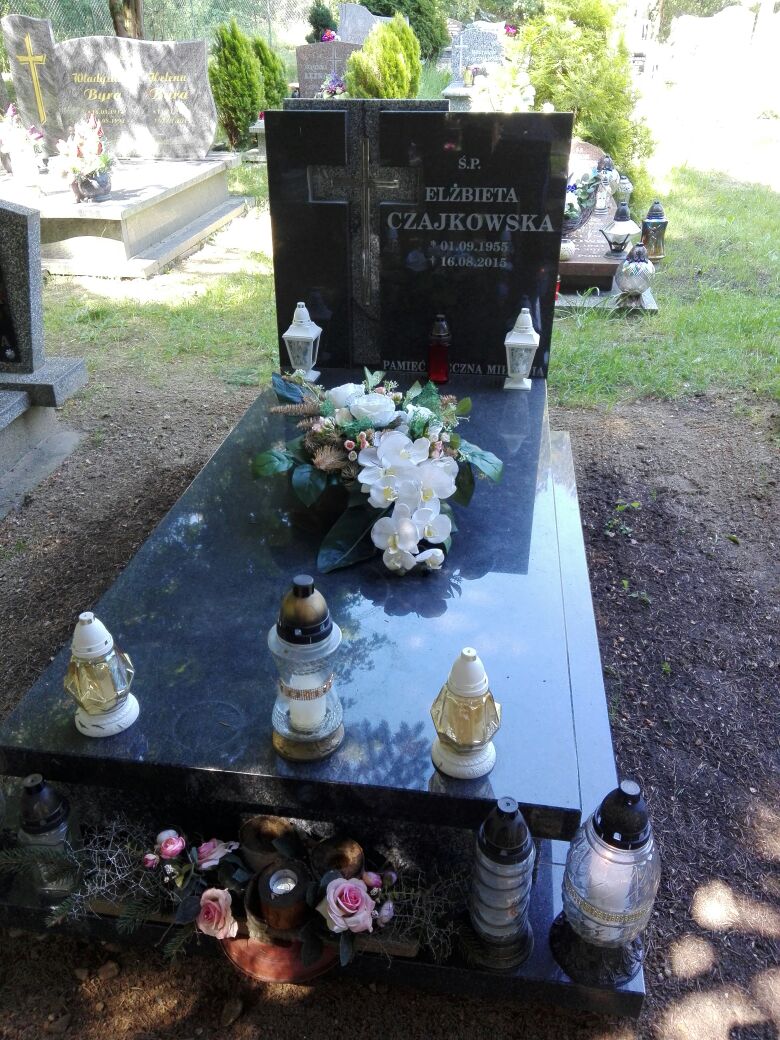 Elżbieta Czajkowska 1955 Rudna - Grobonet - Wyszukiwarka osób pochowanych