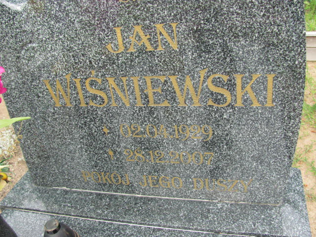 Jan Wiśniewski 1929 Rudna - Grobonet - Wyszukiwarka osób pochowanych