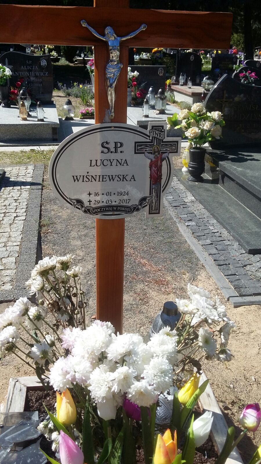 Lucyna Wiśniewska 1924 Rudna - Grobonet - Wyszukiwarka osób pochowanych