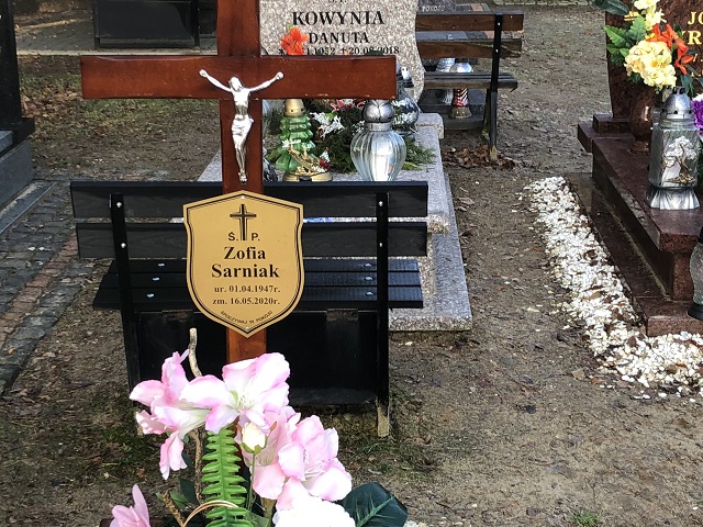 Grób Zofia Sarniak