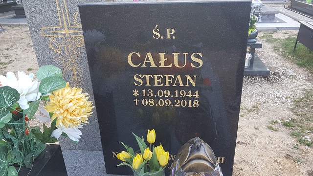Grób Stefan Całus