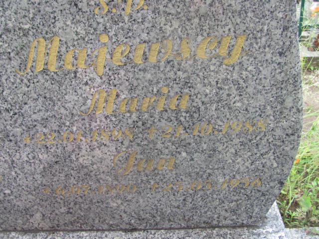 Jan Majewski 1890 Rudna - Grobonet - Wyszukiwarka osób pochowanych
