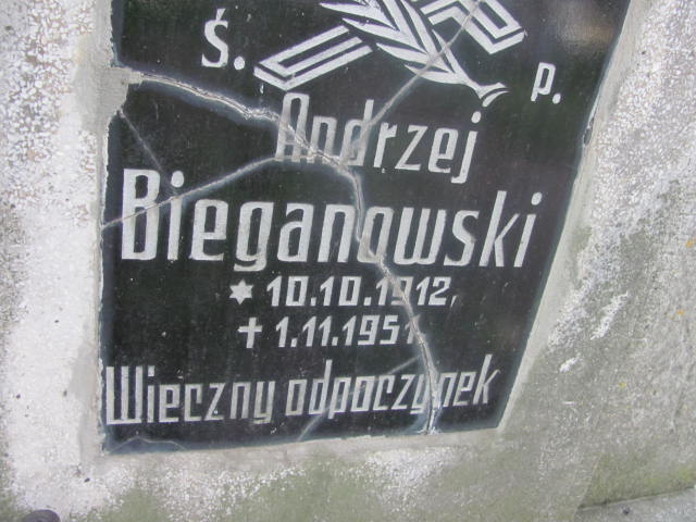Andrzej Bieganowski 1912 Rudna - Grobonet - Wyszukiwarka osób pochowanych