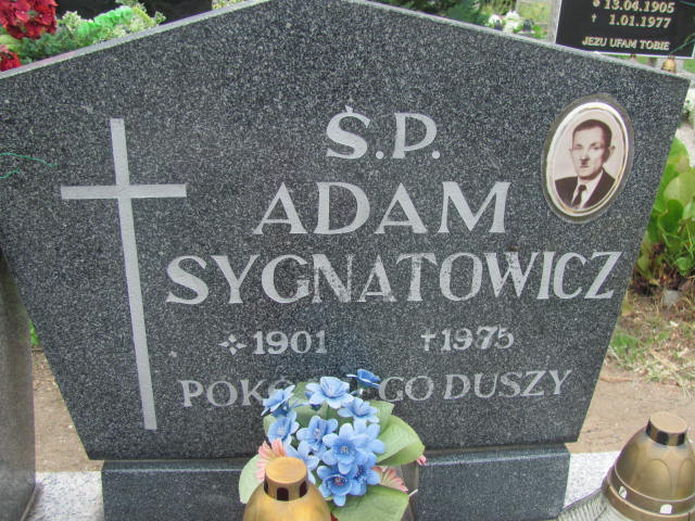 Adam Sygnatowicz 1901 Rudna - Grobonet - Wyszukiwarka osób pochowanych