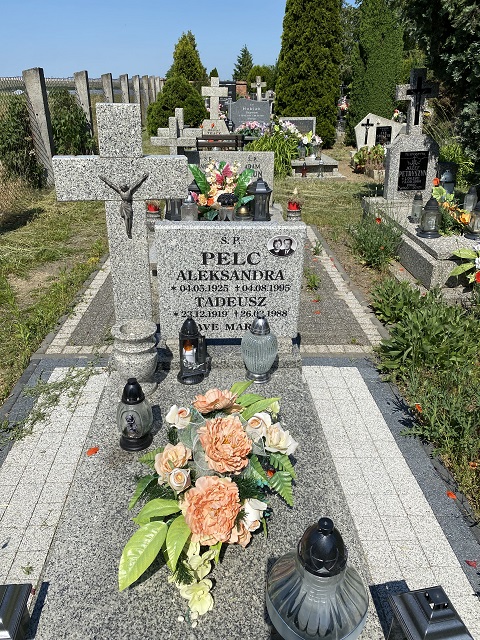Aleksandra Pelc 1925 Rudna - Grobonet - Wyszukiwarka osób pochowanych