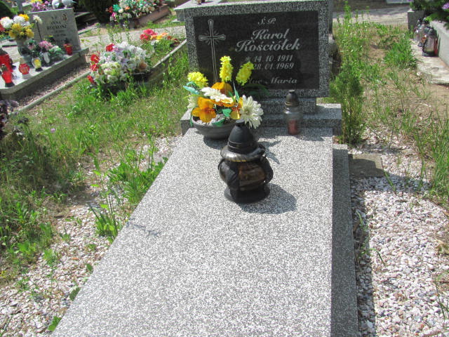 Grób Karol Kościółek