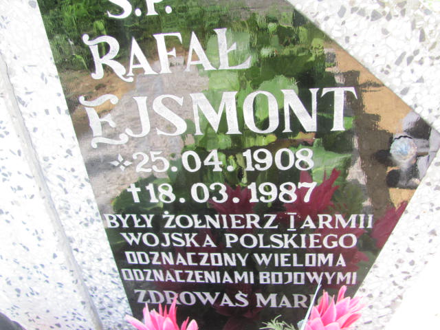 Rafał Ejsmont 1908 Rudna - Grobonet - Wyszukiwarka osób pochowanych