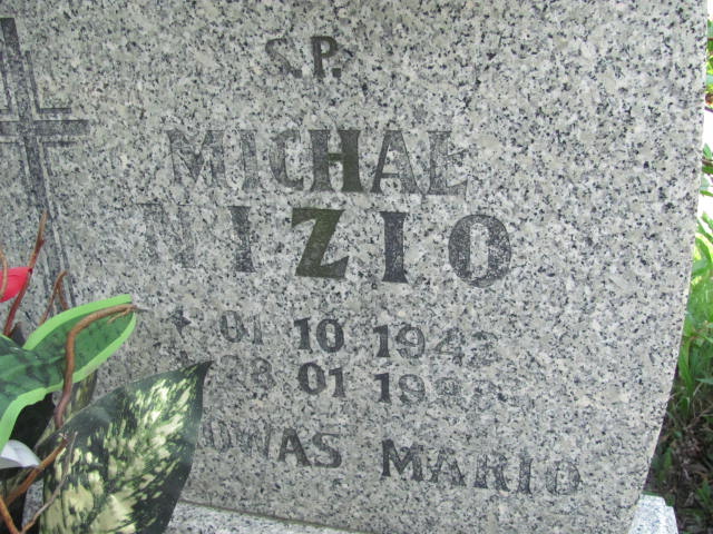 Michał Nizio 1942 Rudna - Grobonet - Wyszukiwarka osób pochowanych