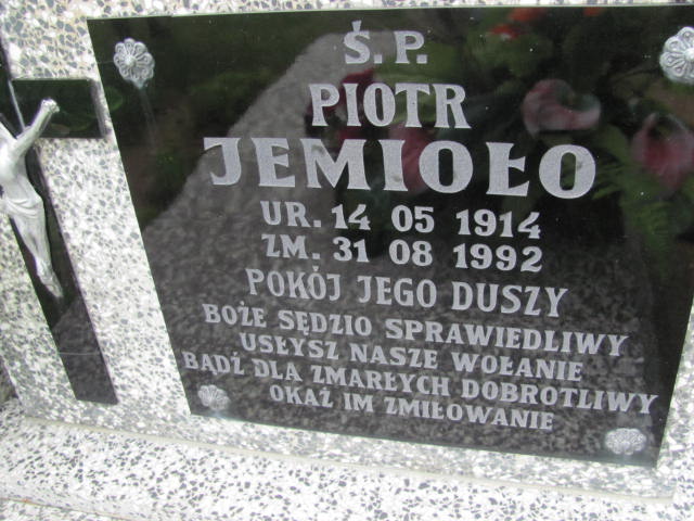 Piotr Jemioło 1914 Rudna - Grobonet - Wyszukiwarka osób pochowanych