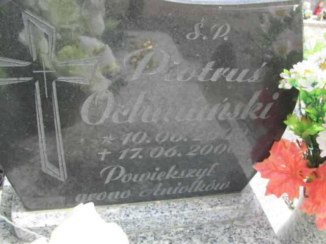 Grób Piotr Dariusz Ochmański