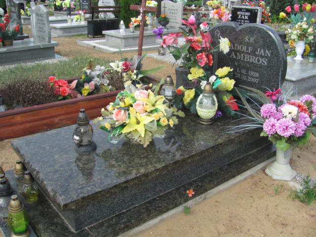 Grób Adolf Jan Ambros