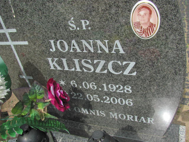 Joanna Kliszcz 1928 Rudna - Grobonet - Wyszukiwarka osób pochowanych
