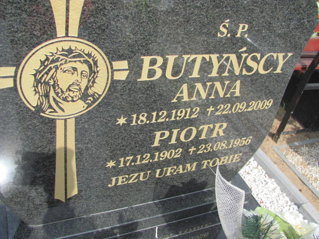 Piotr Butyński 1902 Rudna - Grobonet - Wyszukiwarka osób pochowanych