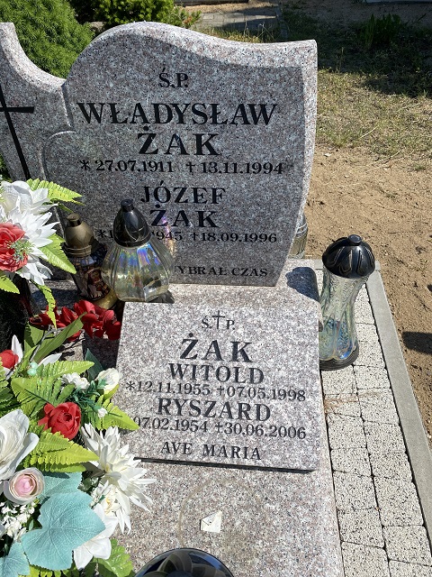 Witold Żak 1955 Rudna - Grobonet - Wyszukiwarka osób pochowanych