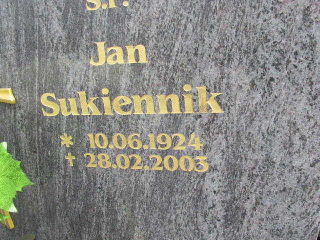 Grób Jan Sukiennik