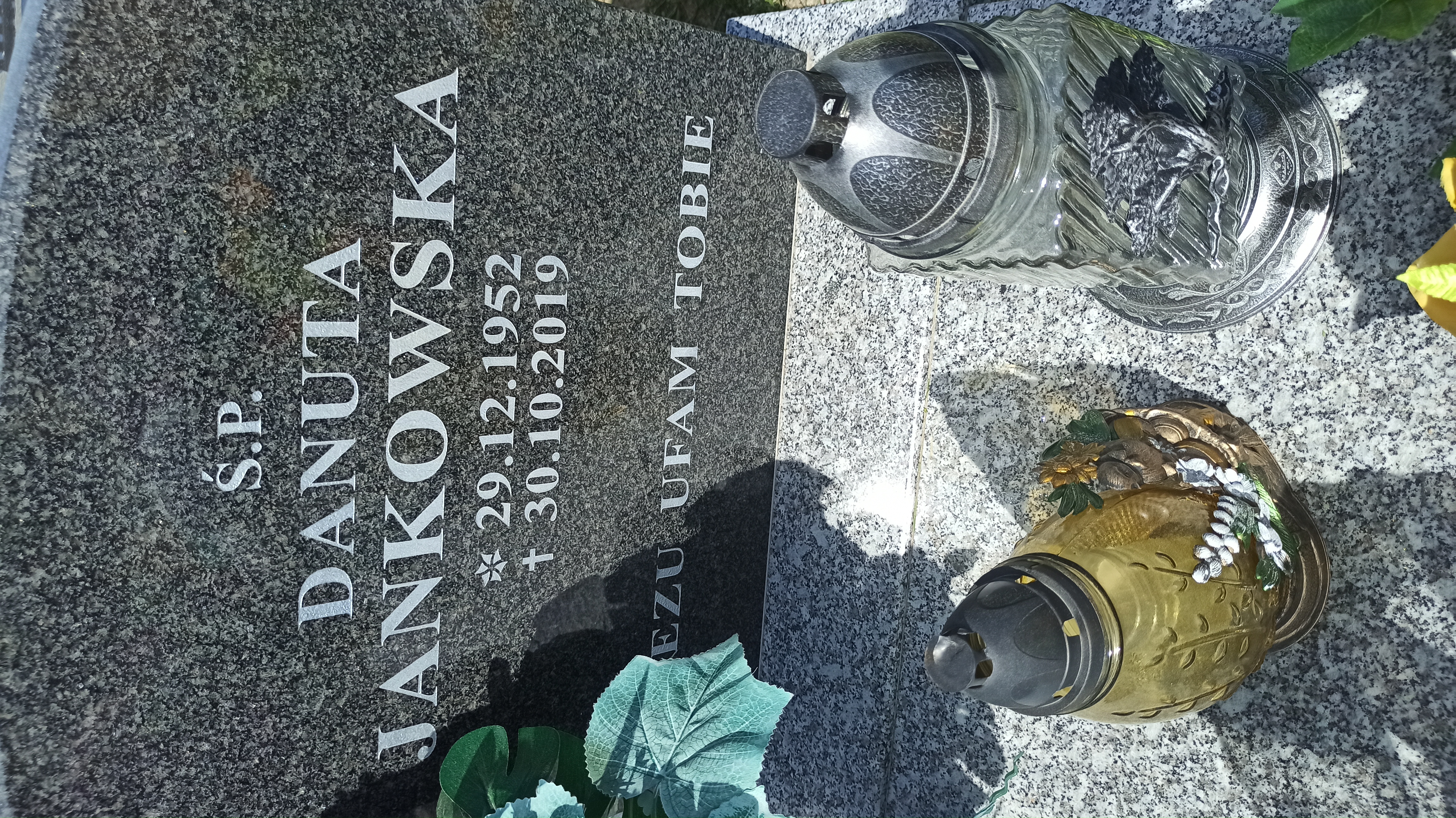 Danuta Jankowska 1952 Rudna - Grobonet - Wyszukiwarka osób pochowanych