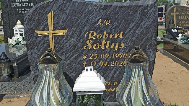 Robert Sołtys 1970 Rudna - Grobonet - Wyszukiwarka osób pochowanych