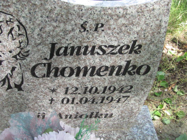 Grób Janusz Chomenko