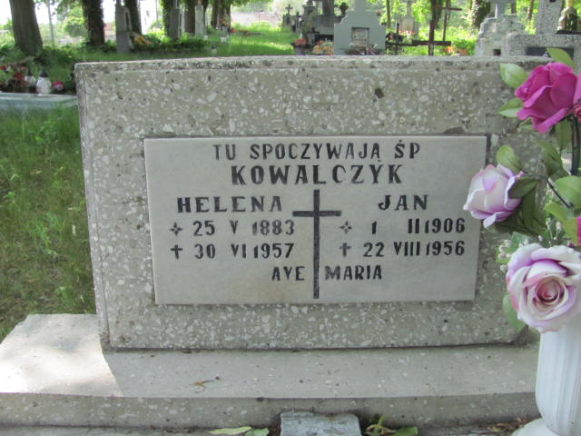 Helena Kowalczyk 1883 Rudna - Grobonet - Wyszukiwarka osób pochowanych
