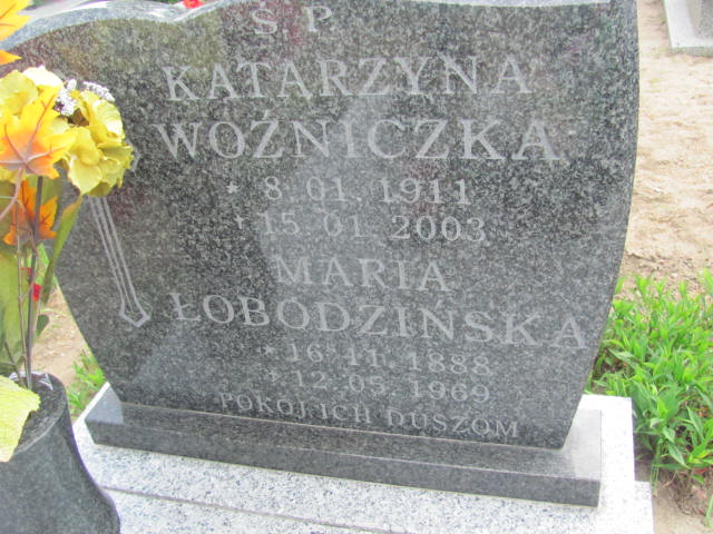 Katarzyna Woźniczka 1911 Rudna - Grobonet - Wyszukiwarka osób pochowanych