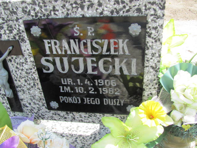 Grób Franciszek Sujecki