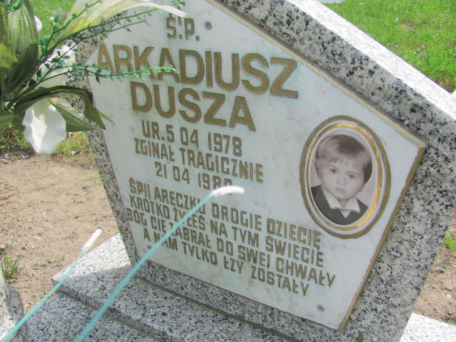 Arkadiusz Dusza 1978 Rudna - Grobonet - Wyszukiwarka osób pochowanych