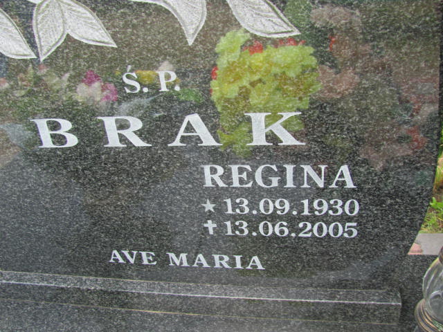 Grób Regina Brak