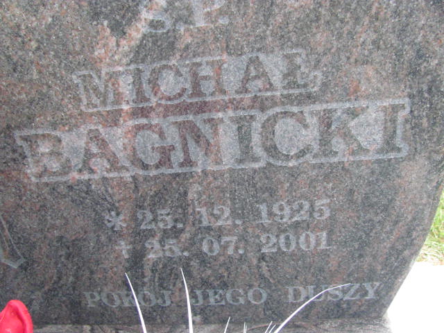 Michał Bagnicki 1925 Rudna - Grobonet - Wyszukiwarka osób pochowanych