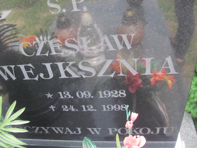 Grób Czesław Wejksznia