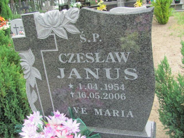 Grób Czesław Janus