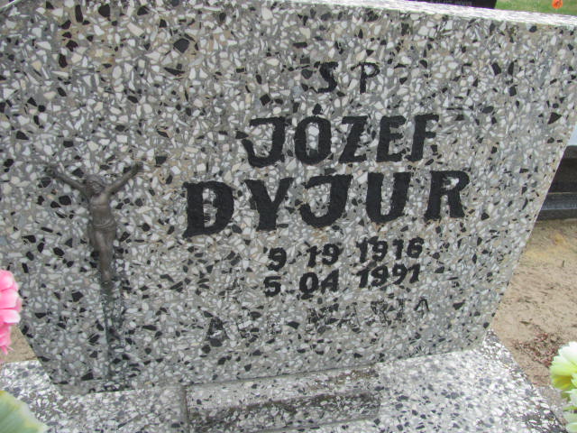 Józef Dyjur 1916 Rudna - Grobonet - Wyszukiwarka osób pochowanych