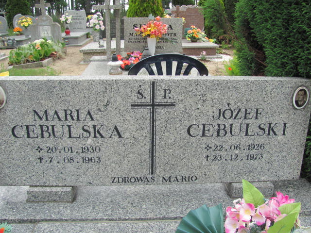Józef Cebulski 1926 Rudna - Grobonet - Wyszukiwarka osób pochowanych